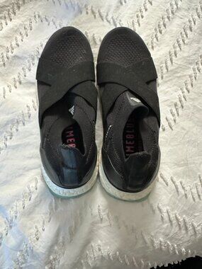 Adidas Ultraboost DNA Slip On Low Womens Athletic Shoe Black H02816 NEW Multi Sz